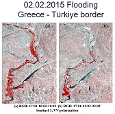 02.02.2015 Flooding Greece -Türkiye Border
