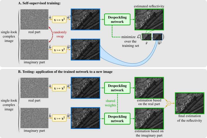 A speckle reduction method for SAR data